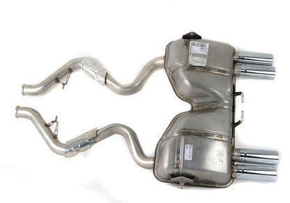Silencioso trasero OEM 18307848119 para BMW Serie 3 E92, E92N, E93, E93N. Original BMW.