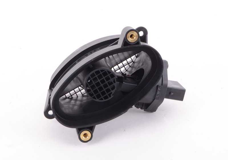 Caudalímetro de aire OEM 13627787076 para BMW E46, E39, E38, X5 E53. Sensor de masa de aire original BMW para medir entrada de aire en motor. Repuesto original BMW.
