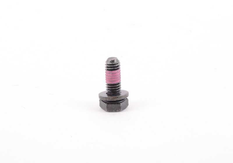 Tornillo hexagonal con arandela para BMW E38 (OEM 07119901488). Original BMW