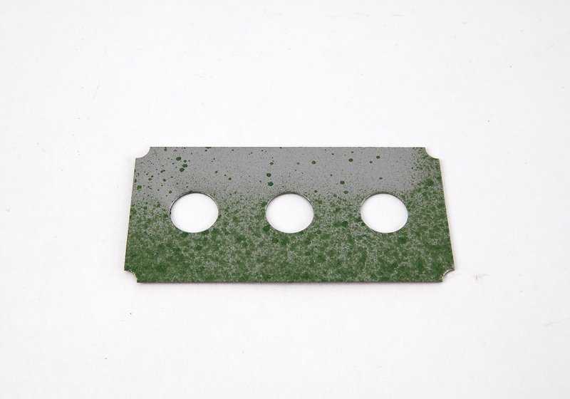 Arandela espaciadora 0,5 mm OEM 41518173321 para MINI R50, R52, R53, R55, R56, R57, R58, R59 y BMW E30, E34, E36, E38, E39, E46, E63, E64, E32, Z3. Original MINI y BMW.