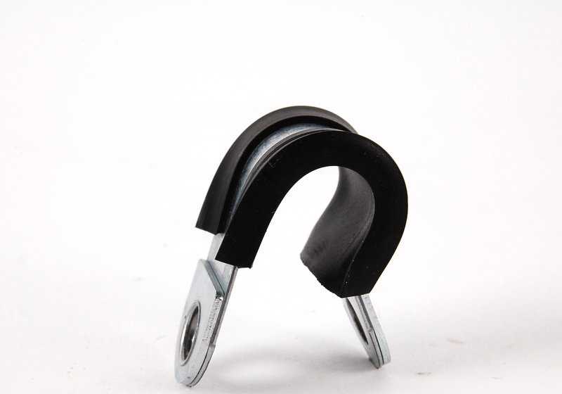 OEM 12141305028 clamp for BMW E21, E30, E36, E12, E28, E34, E39, E60, E61, F07, F10, F11, E24, F06, F12, F13, E23, E32, F01, F02, F04, E31, E52 and Mini R50, R52, R52, R52. Original BMW and Mini.