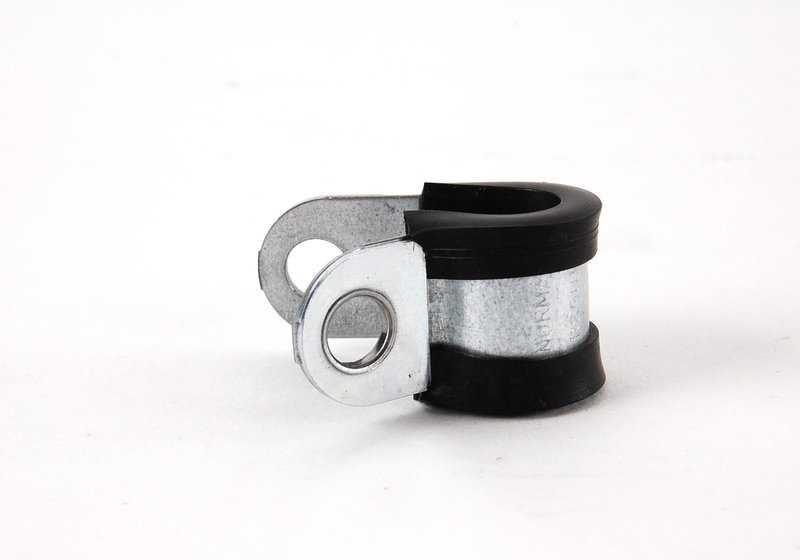 OEM 12141305028 clamp for BMW E21, E30, E36, E12, E28, E34, E39, E60, E61, F07, F10, F11, E24, F06, F12, F13, E23, E32, F01, F02, F04, E31, E52 and Mini R50, R52, R52, R52. Original BMW and Mini.