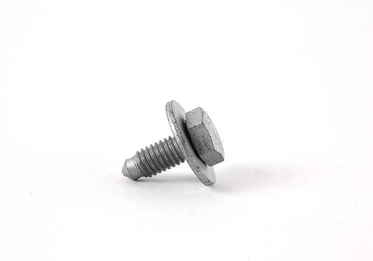 Tornillo hexagonal con arandela M6x12 OEM 07147147513 para BMW E81 116d, 116i. Pieza original BMW.