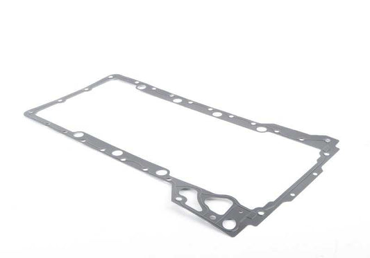Junta metálica OEM 11137843145 para BMW Serie 5 F10 y Serie 6 F06, F06N, F12, F12N, F13, F13N. Pieza original BMW. Ideal para reparar la parte superior del cárter de aceite o la varilla medidora.