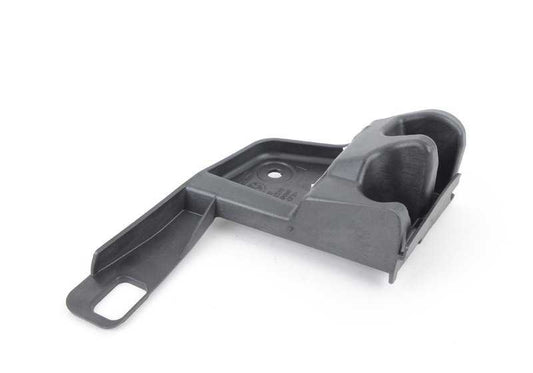 Soporte trasero izquierdo parachoques OEM 51123400955 para BMW X3 E83 (modelos: 2.0d, 2.0i, 2.5i, 3.0d). Compatible con vehículos fabricados entre 2004 y 2006. Pieza original BMW.
