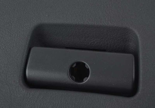 Guantero de cuero sintético OEM 51167143320 para BMW E39. Repuesto original BMW.