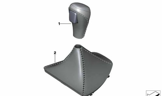 LEVER COVER Performance OEM 25162153762 for BMW E90, E91, E92, E93. Original BMW.