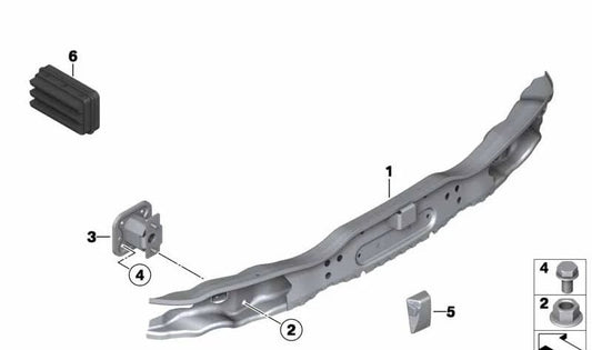 Vite esagonale per BMW 5 E60 Series, E61N, 6 E63N Series, E64N, 7 E65 Series, Z4 E85, E86 (OEM 07119906010). BMW originale