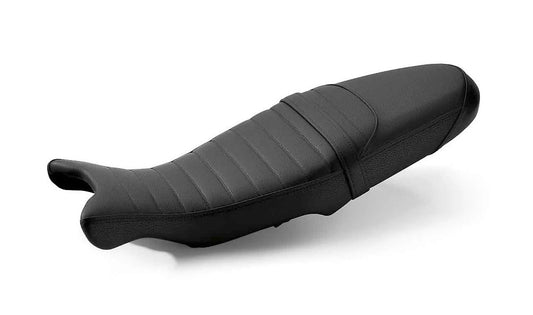 Black SCRAMBLER SEAT EXPRESS OEM 52539444629 FOR MOTORCYCLES BMW R NINET, R NINET PURE, R NINET SCRAMBLER, R NINET URBAN G/S. Original BMW Motorrad.