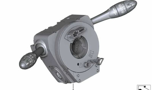 Unidad de interruptores árbol de dirección OEM 61319253777 para MINI R56 LCI, Cabrio R57, Coupé R58, Roadster R59... y más. Original MINI.