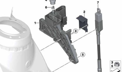 Punto de arranque auxiliar OEM 61149356159 para BMW F20, F21, F22, F87, F30, F34, F80, F32, F33, F36, F82, F83. Pieza original BMW.