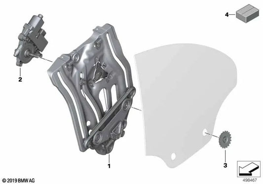 Hakenschraube für BMW E88, F12, F12N, F91, G14 (OEM 5137188462). Original BMW
