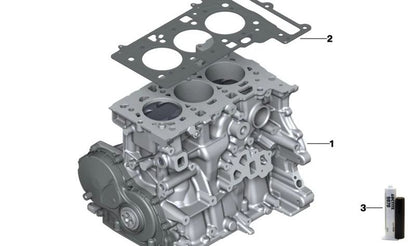 Board of Buttless pour BMW Series 2 F45, F46, X1 F48, Mini F54, F55, F56, F57, F60 (OEM 11128627105). BMW d'origine