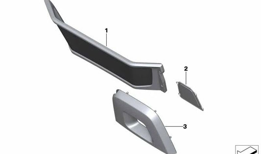 ARCO ANTIVULECO ANTERIORE DESTRA per BMW Z4 G29 (OEM 51467459684). BMW originale