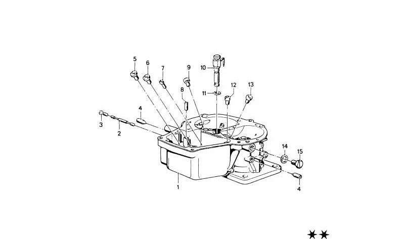 Tubo de pulverización OEM 13111266154 para BMW E21, E12. Original BMW.