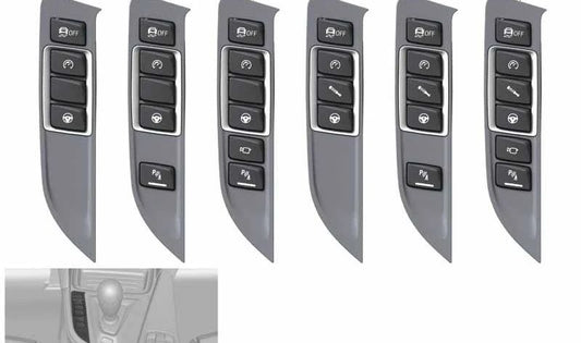 Módulo control consola central OEM 61317850488 para BMW F80, F80N, F82, F82N, F83, F83N. Original BMW.