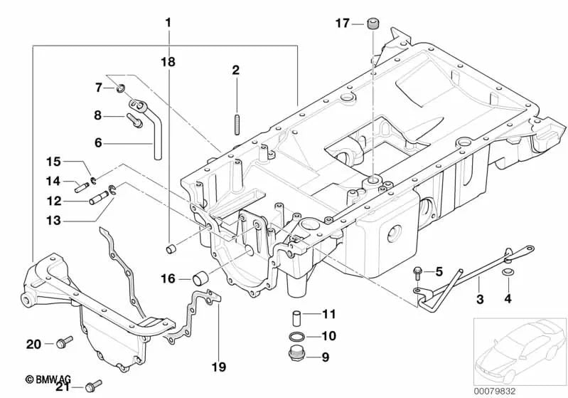 Casquillo de Cojinete para BMW E52 (OEM 11137830653). Original BMW