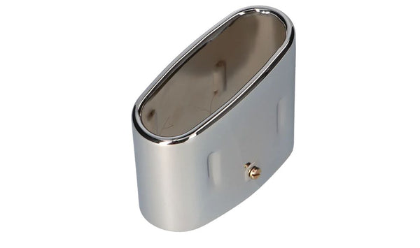 Embellecedor de Tubo de Escape Cromado para varios modelos/series de BMW (OEM 18129416186). Original BMW.
