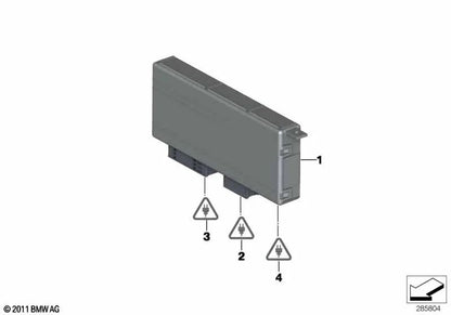 Conector de 18 polos para BMW Serie 1 E81, E82, E87, E87N, E88, Serie 3 E46, E90, E91, E92, E93 (OEM 61136920064). Original BMW