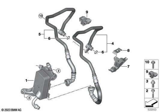 Überlegene Unterstützung für BMW G42, G20, G21, G28, G22, G23, G32, G31, G38, G60, G32, G12, G12, G70, F91, F92, F93, G14, G15, G16, G01, G01, G08, G02, G05, G18, F96, G06, G07, G09, G29 (OEM 17228699987). Original BMW.