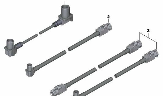 HSD guida per BMW F10, F11, F18 (OEM 611119278796). BMW originale
