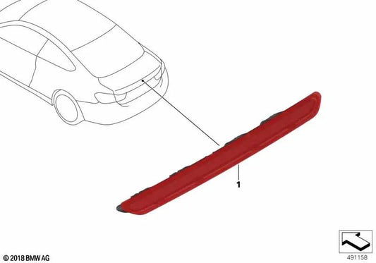 Third brake light for BMW F32, F82 (OEM 63257296108). Genuine BMW