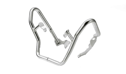 Conjunto de estribos de proteção do motor OEM 77142459289 para motocicletas BMW G 310 GS, G 310 R. Originais BMW Motorrad.