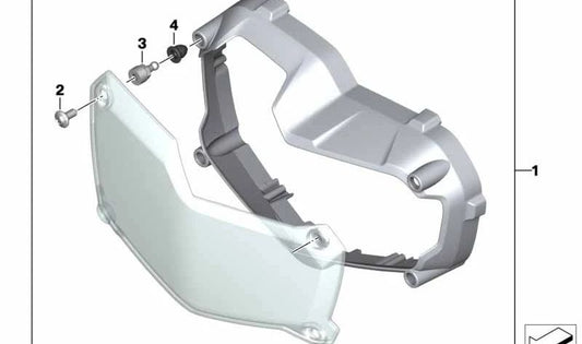 Perno esférico Snap-Lock OEM 77338529166 para motos BMW R 1200 GS, R 1250 GS, F 750 GS, F 850 GS, F 900 GS… y más. Original BMW Motorrad.