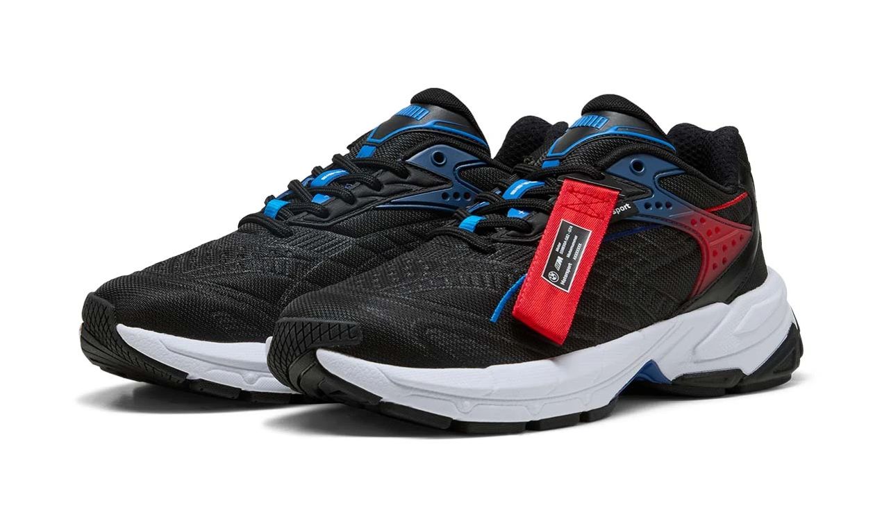 BMW M Motorsport MMS Velophasis Unisex schwarze Schuhe Größe 41 OEM 80195B5D0F9 gültig für BMW. Original BMW.