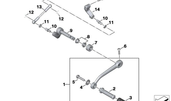 Casquillo negro OEM 23419467877 para motos BMW R 18, R 18 Classic, R 18 B, R 18 Transcontinental. Original BMW Motorrad.