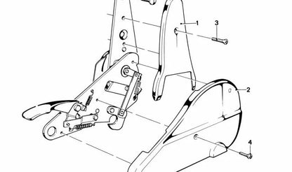 Cubierta interior izquierda OEM 52101859685 para BMW E21, E24. Pieza original BMW. Ideal para tapar elementos del asiento delantero, color antracita.