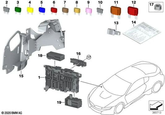 Aktueller Distributor für BMW I12, I12N, I15 (OEM 61139289619). Original BMW