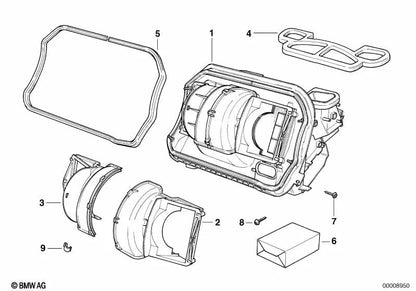 Lente screw with BMW collar 2 G42 series, G87 Series 3 E36, E90, E91, E92, E93, F30, F31, F34, G20, G21, G28, G80 Series 4 F32, F33, F36, G22, G23, G26 , G82 Série 5 E60, E61, F07, F10, F11, F18, F90, G30, G31, G38 Série 6 E63, E64, F06, F12, F13, F13