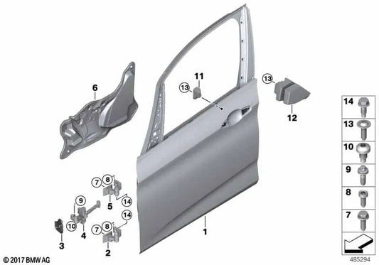 Front Right Door Stop for BMW 2 Series F45, F46 (OEM 51217404898). Original BMW
