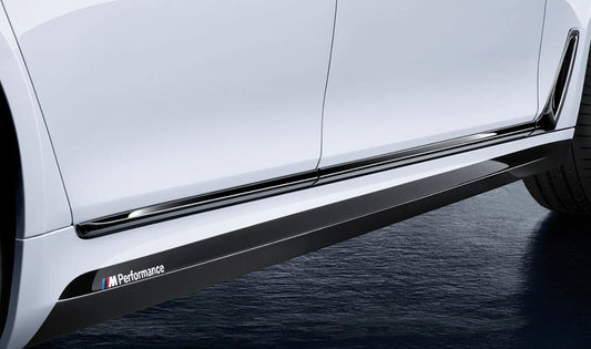 Vinils adesivo M Desempenho para saias laterais BMW G11, G12. BMW original.