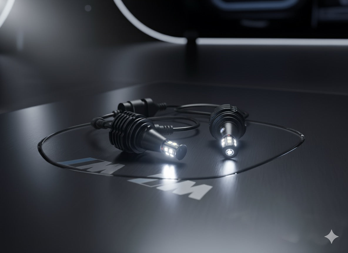 Ángel liderou os olhos para BMW (lâmpadas H8 LED)
