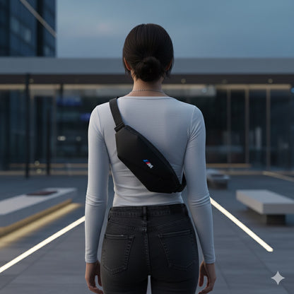 Riñonera deportiva BMW ///M – Impermeable, compacta y con estilo urbano