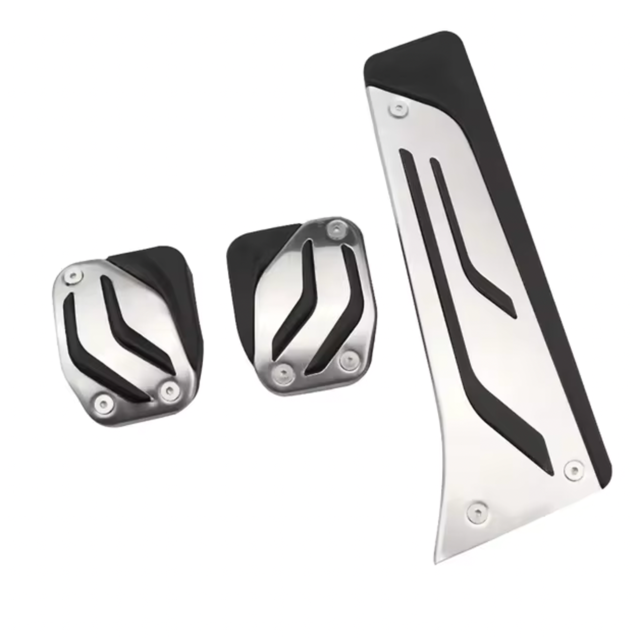 Pedal Set for BMW - Series 1, 2, 3, 4, M3, M4 (Models E81, E82, E88, E90, E91, E92, E93, F20, F21, F22, F23, F24, F30, F31, F32, F33, F35, F36, F80, F82, F83) - Manual and Automatic