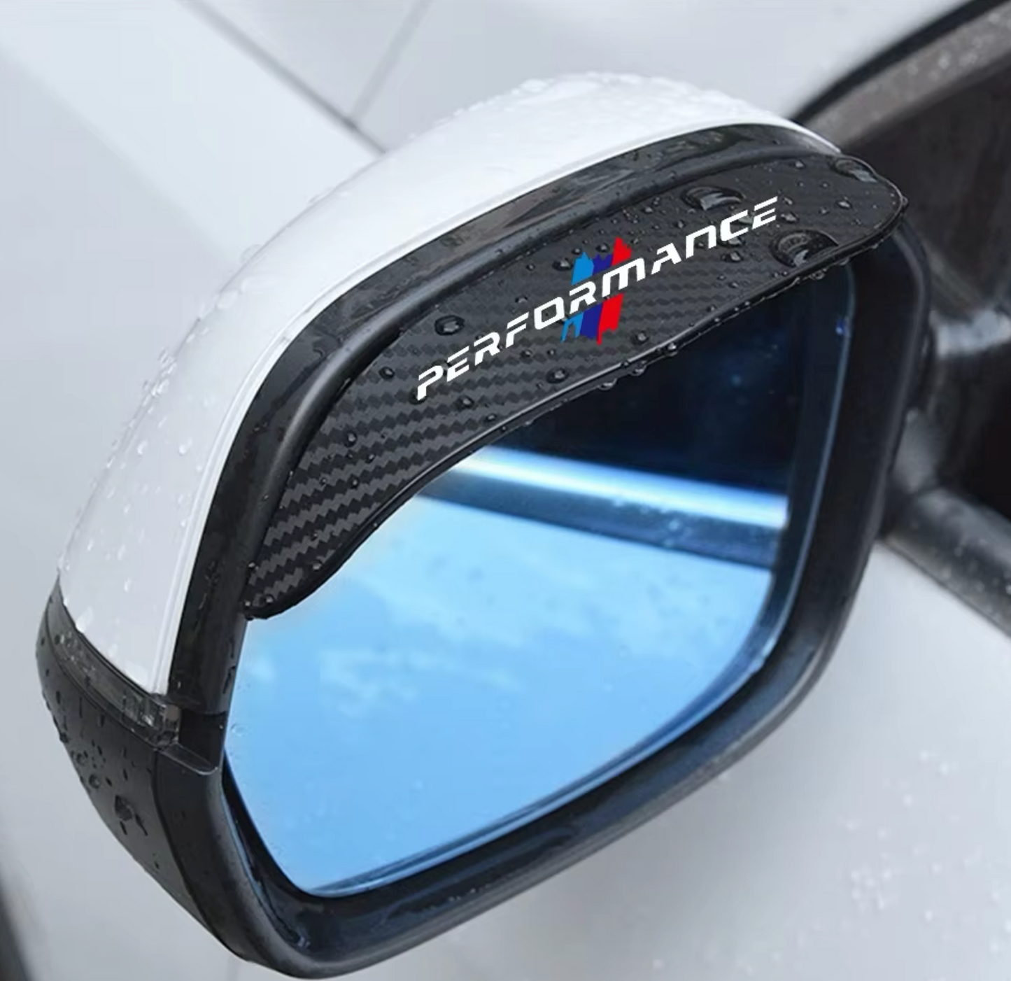 Rain Eyebrows for BMW Rearview Mirrors - Carbon Design