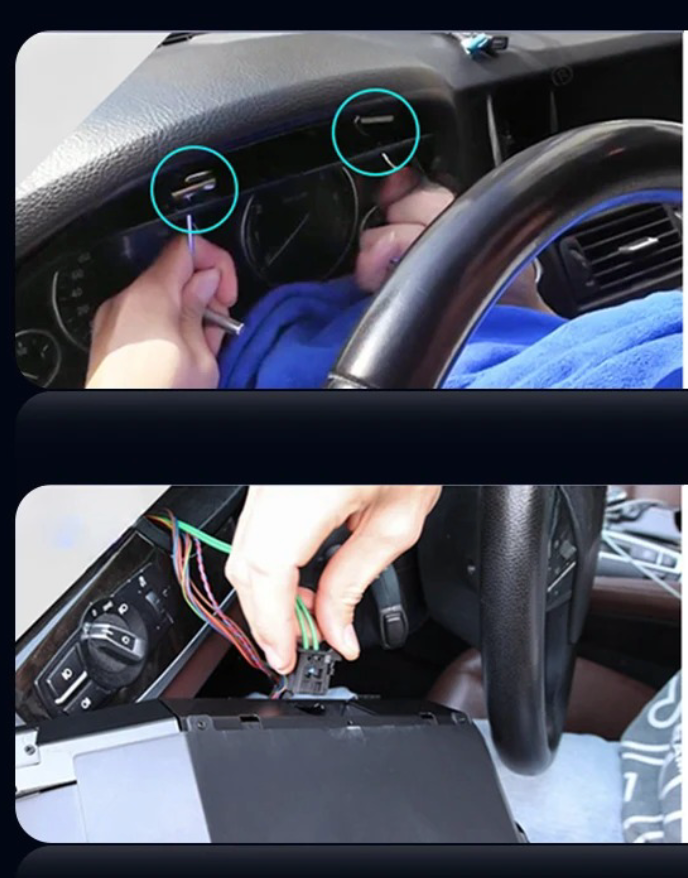 LCD digital instrument marker panel for BMW F07 (GT), F10, F11, F18, F06, F12, F13, F01, F02, F03, F25, F26, F15, F16, F16
