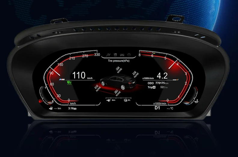 TABLE PANEL INSTRUMENT MARKER LCD for BMW 5 Series, Series 6 (E60, E61, E63, E64)