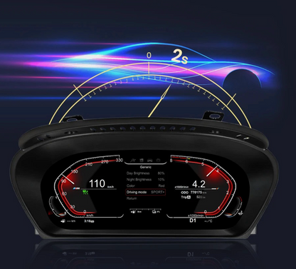 TABLE PANEL INSTRUMENT MARKER LCD for BMW 5 Series, Series 6 (E60, E61, E63, E64)