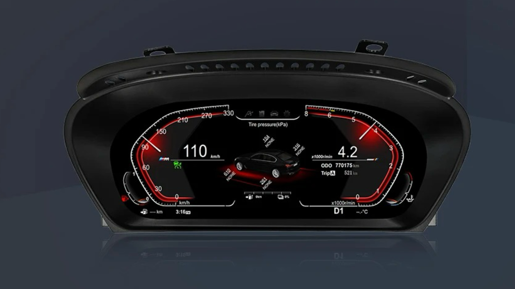 TABLE PANEL INSTRUMENT MARKER LCD for BMW 5 Series, Series 6 (E60, E61, E63, E64)