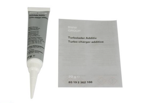 Aditivo para mantenimiento del turbo OEM 83192362168 para BMW (Modelos compatibles: E87, E46, E90, E91, E92, E93, E39, E60, E61, E63, E64, E38, E65, E66, E83, E53, E70, E71). Original BMW.