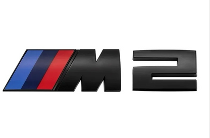 Emblema Trasero ///M (M1, M2, M3, M4, M5, M6 y M7) en Negro – Compatible con BMW