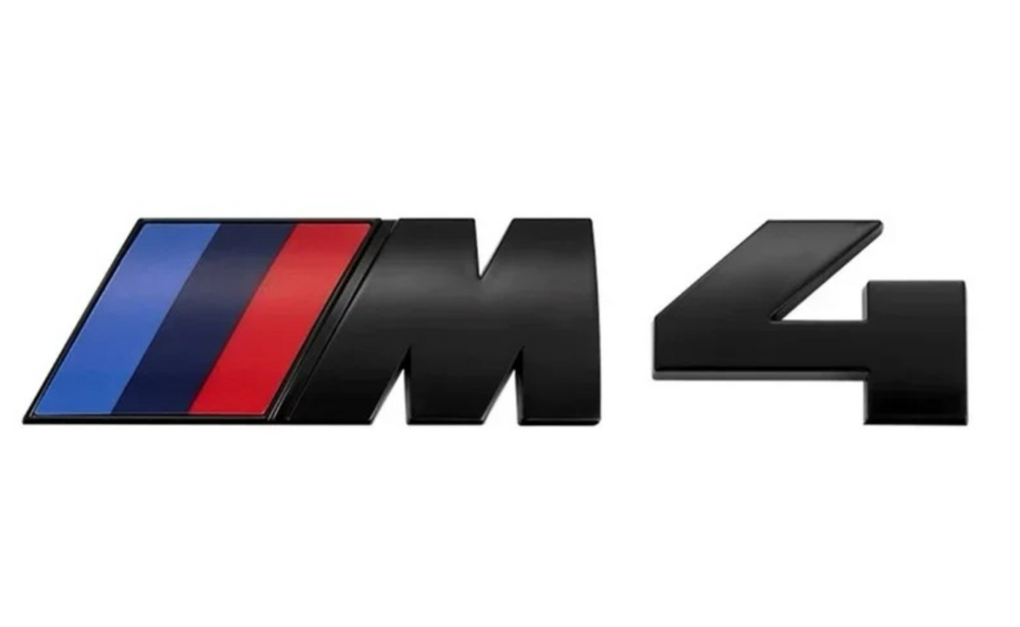 Emblema Trasero ///M (M1, M2, M3, M4, M5, M6 y M7) en Negro – Compatible con BMW