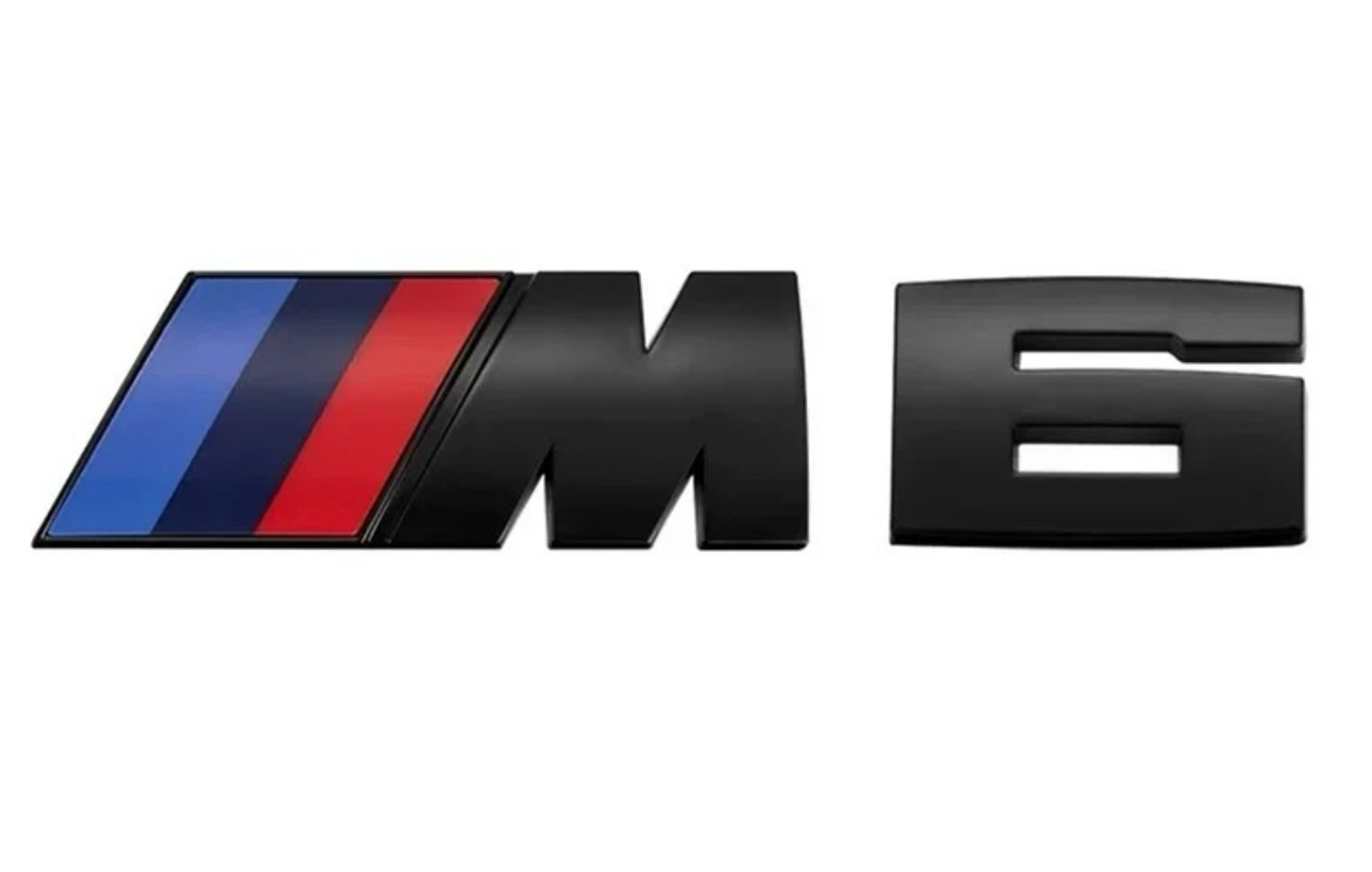 Emblema Trasero ///M (M1, M2, M3, M4, M5, M6 y M7) en Negro – Compatible con BMW