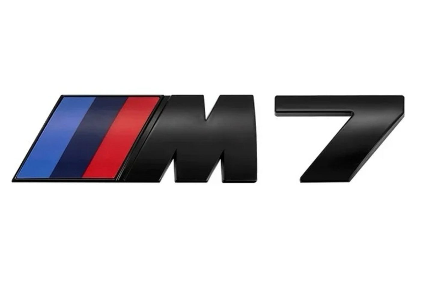Emblema Trasero ///M (M1, M2, M3, M4, M5, M6 y M7) en Negro – Compatible con BMW