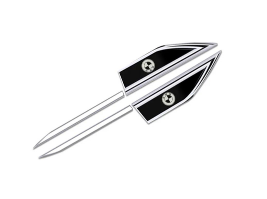 BMW -style Side Fils emblemas - Disponível em azul ou preto