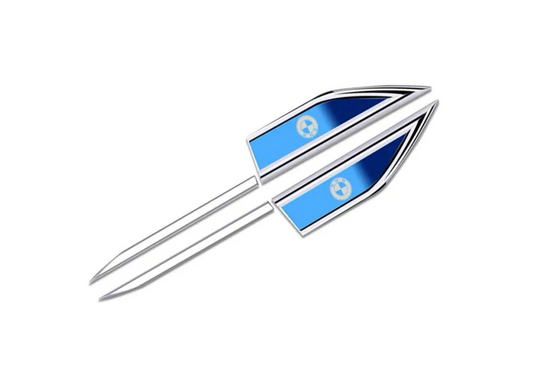 BMW -style Side Fils emblemas - Disponível em azul ou preto